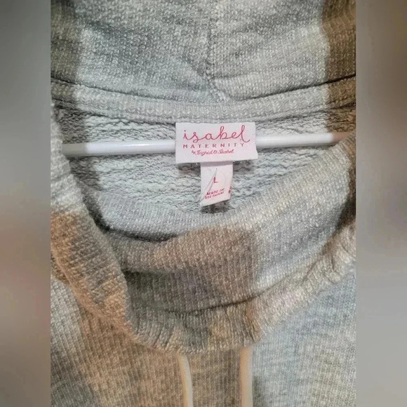 Isabel Maternity Large Sweater Srunch Light Grey Pre-owned - Picture 3 of 7